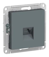 ATLASDESIGN РОЗЕТКА компьютерная RJ45, кат. 5Е, механизм, ГРИФЕЛЬ Systeme Electric ATN000783
