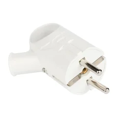 Вилка с кольцом с/з бел. 16А 250В PROxima EKF AVK16-10