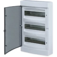 Щит распределительный навесной "Unix" белая дверь 3х12 модулей IP40 PROxima EKF ux-3x12-nw