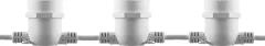 Гирлянда 230V 20 E27 белый, шаг 50cm, IP 65, 13м (3м сетевой шнур), CL50-13 Feron 29886