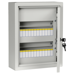 TITAN 3 Корпус метал. ЩРн-24 (395х310х120) IP31 белый IEK MKM13-N-24-31-Z