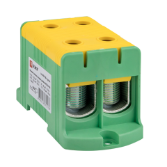 Клемма силовая вводная двойная КСВ 35-150 желто-зеленая PROxima EKF kvs2-35-150-y-green