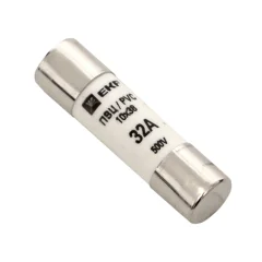 Плавкая вставка цилиндрическая ПВЦ (10х38) 32А EKF pvc-10x38-32