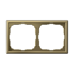 ARTGALLERY 2-постовая РАМКА, универсальная, ЗОЛОТО Systeme Electric GAL001602