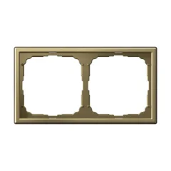 ARTGALLERY 2-постовая РАМКА, универсальная, ЗОЛОТО Systeme Electric GAL001602