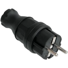 ВБп3-1-0м Вилка прямая ОМЕГА IP44 IEK PKR01-016-2-K02