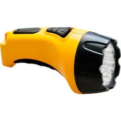 Фонарь аккумуляторный, 7 LED DC (свинцово-кислотная батарея), желтый, TH2294 Feron 12652