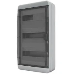 TEKFOR Корпус пласт. КМПн-36 IP65 черн. прозр. дверь TF5-KP72-N-36-65-K03-K02 Tekfor BNK 65-36-1