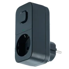 Сетевой фильтр 1-местный с/з 220В, 16А, с выключателем, серия Nova, HM81-11-2, черный STEKKER 50691