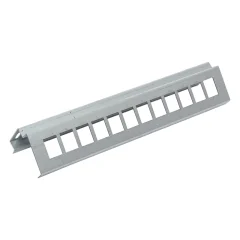 Патч-панель для 12 модулей RJ45 "Nova" EKF nv-pp12