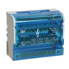 Шины на DIN-рейку (кросс-модуль) ШНК 4х11 3L+PEN IEK YND10-4-11-125