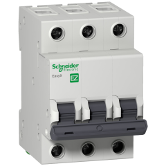 Выключатель автоматический 3П 10А 4.5кА хар-ка C Easy9 SE Schneider Electric EZ9F34310