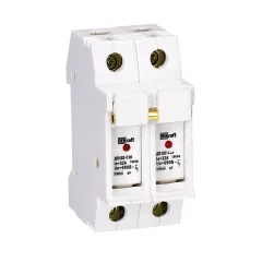 Держатель предохр. C10 со светодиод. индикацией 2P ДП-102 DEKraft 21384DEK