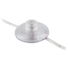 Сетевой шнур (с ножным выключателем) прозрачный, DM106, артикул Feron 29845