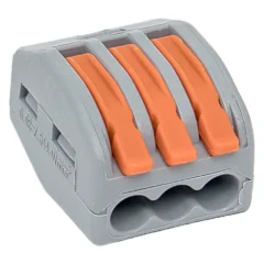 Клемма СМК 222-413 с рычагом 3 отверстия блистер PROxima EKF plc-smk-413b-20