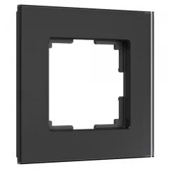 Рамка на 1 пост Senso (черный, стекло soft-touch) W0013108 Werkel a064572