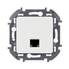Розетка компьютерная RJ45 категория 5e UTP - Inspiria - белый Legrand 673825