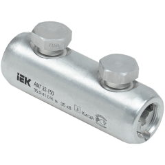 Алюм. механич. гильза со срывными болтами АМГ 35-150 IEK UZA-29-S35-S150-35