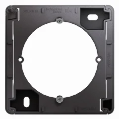 GLOSSA коробка для наружного монтажа графит Systeme Electric GSL001300