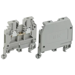 Зажим наборный ЗНИ-2,5мм2 (JXB24А) серый IEK YZN10-002-K03