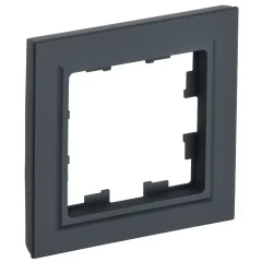 BRITE Рамка 1-мест. РУ-1-БрГ граф. IEK BR-M12-K53