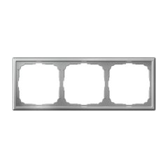 ARTGALLERY 3-постовая РАМКА, универсальная, АЛЮМИНИЙ Systeme Electric GAL000303