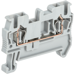 Клемма пружинная КПИ 2в-2,5 31А серый IEK YZN11-002-K03