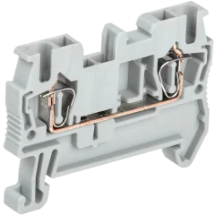 Клемма пружинная КПИ 2в-2,5 31А серый IEK YZN11-002-K03