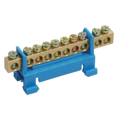 Шина N "ноль" на DIN-изол тип "Стойка" ШНИ-6х9-14-С-С IEK YNN10-69-14P-K07