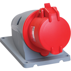 MAGNUM Розетка стац. ССИ-114 16А-6ч 380В 3P+PE IP44 IEK PSN12-016-4