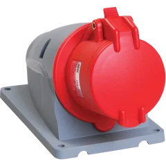 MAGNUM Розетка стац. ССИ-114 16А-6ч 380В 3P+PE IP44 IEK PSN12-016-4