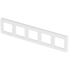 Рамка 5 постов - Inspiria - белый Legrand 673970