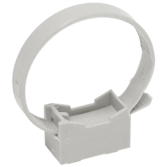 ELASTA Хомутный держатель со стяжкой CFF2 32-63мм серый IEK CTA10MP-CFF263-K41-100