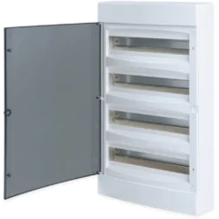 Щит распределительный навесной "Unix" прозрачная дверь 4х12 модулей IP40 PROxima EKF ux-4x12-n