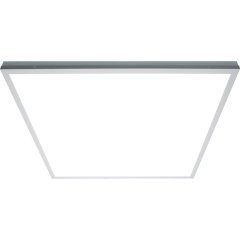 Светильник светодиодный 40W (универсальный) 4000К 3500Лм IP40 185-265V (595х595х25) AL2117 опал равн