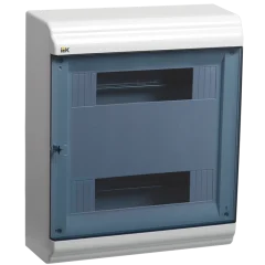 PRIME Корпус пластиковый ЩРН-П-24 белый IP41 IEK MKP82-N-24-41-10