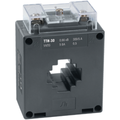Трансформатор тока ТТИ-30 250/5А 5ВА 0,5 IEK itt20-2-05-0250