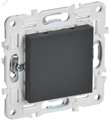 SKANDY Заглушка с суппортом SK-C01G графит IEK SK-PL10-K53