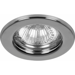 Светильник потолочный встраиваемый, MR16 G5.3 хром, DL10 Feron 15113