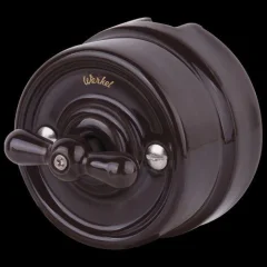 Выключатель на 4 положения двухклавишный (коричневый) Ретро W5620014 Werkel a051052