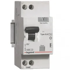 Дифф. авт. выкл. RХ3 1P+N C 16A 30mA 6kA Legrand 419399