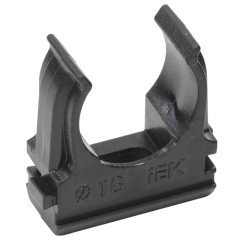 ELASTA Держатель с защелкой CF16 черный IEK CTA10D-CF16-K02-100