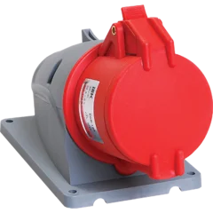 MAGNUM Розетка стац. ССИ-125 32А-6ч 380В 3P+PE+N IP44 IEK PSN12-032-5