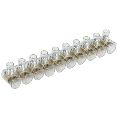 Зажим винтовой концевой изолированный КЗВИ 25мм2 (10x1) IEK UZVK-25-10