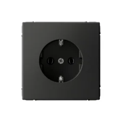 ARTGALLERY РОЗЕТКА с заземлением, 16А, механизм, быстрозажим. клем., БАЗАЛЬТ GAL001 Systeme Electric