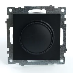 Выключатель диммирующий TRIAC (механизм) 250В, 500W, серия Катрин, GLS10-7106-05, черный 396 STEKKER