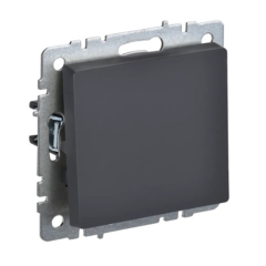 BRITE Выключ. 1-кл. 10А ВС10-1-0-БрГ граф. IEK BR-V10-0-10-K53