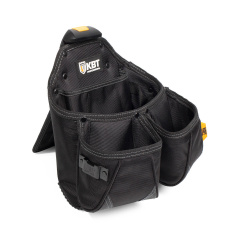 Быстросъемная поясная сумка модульного типа на клипсе с держателями для молотка и рулетки КВТ 83136