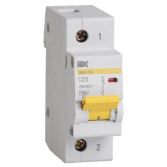 KARAT Авт. выкл. ВА47-100 1P C 20А 10кА IEK MVA40-1-020-C
