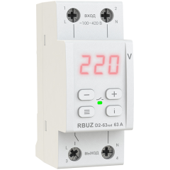 Реле напряжения D2-63 red Welrok 4660251140014